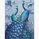 Diamond Painting 6037-40521 Pfau 25 x 35 cm