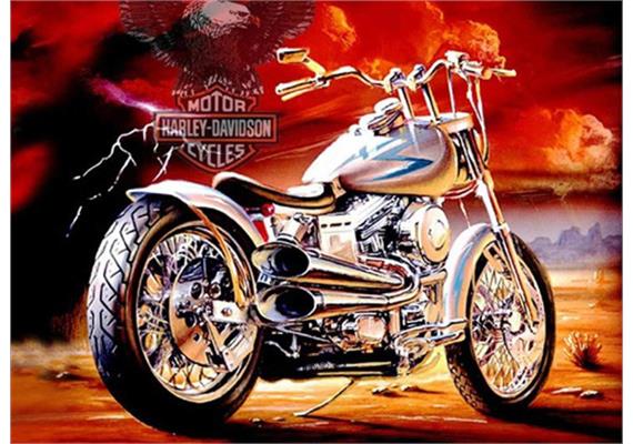 Diamond Painting 6037-40601 Motorrad 25 x 35 cm