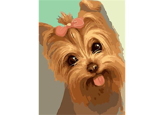 Diamond Painting 6037-40751 Yorkshire Terrier 25 x 35 cm