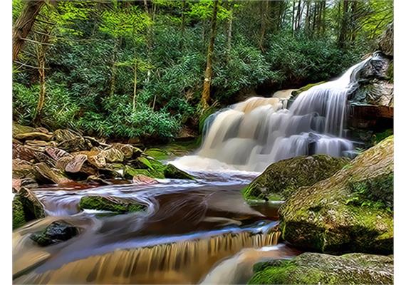 Diamond Painting 6037-40821 Wasserfall 25 x 35 cm