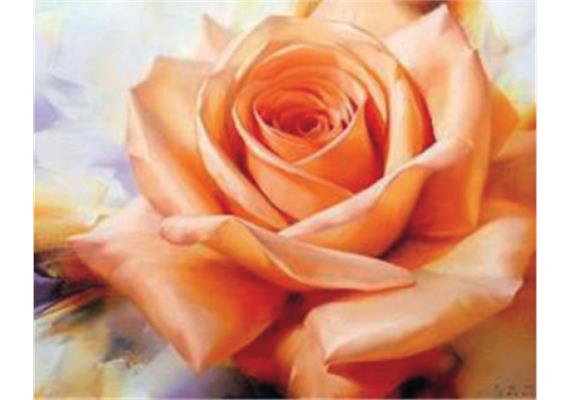 Diamond Painting 6037-50011 Orangene Rose 33 x 44 cm