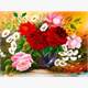 Diamond Painting 6037-50071 Sommerlicher Blumenstrauss 33 x 44 cm