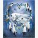 Diamond Painting 6037-50111 Wölfe 33 x 44 cm