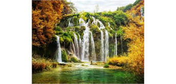 Diamond Painting 6037-50141 Wasserfall 33 x 44 cm