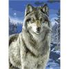 Diamond Painting 6037-50231 Wolf 33 x 44 cm