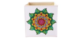 Diamond Painting Aufbewahrungsbox Strass Blume