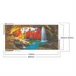 Diamond Painting Berglandschaft 34 x74 cm | Bild 6