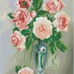 Diamond Painting Bouquet of Roses 32 x 45 cm, runde Steine | Bild 2