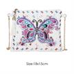 Diamond Painting Brieftasche Schmetterling | Bild 5