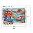 Diamond Painting Cars Cartoon 24 x 34 cm | Bild 6