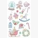 Diamond Painting Crystal Sticker "Christmas time"