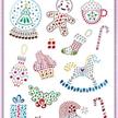 Diamond Painting Crystal Sticker "Christmas time" | Bild 2