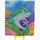 Diamond Painting Delfin mit Aufsteller 25 x 21 cm