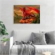 Diamond Painting Drache 24 x 34 cm | Bild 3