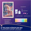 Diamond Painting - Freedom Unicorn - ECKIGE STEINE 40 x 60 cm | Bild 3