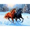 Diamond Painting Gallop 40 x 50 cm, runde Steine