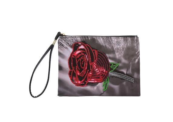 Diamond Painting Handtasche Rose