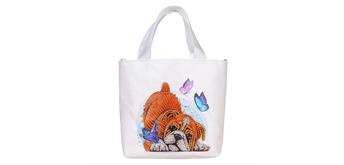 Diamond Painting Handtasche Welpe