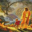 Diamond Painting Jesus and a Child 40 x 30 cm, ECKIGE Steine | Bild 2