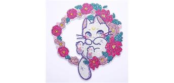 Diamond Painting Kranz Strass Katze