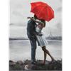 Diamond Painting Liebespaar mit Rahmen 30 x 40 cm mit Rahmen