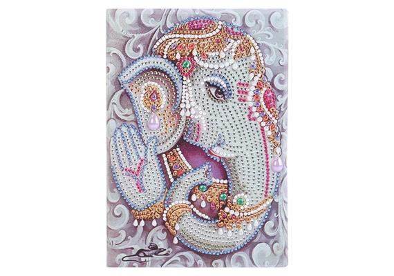 Diamond Painting Notizbuch Elefant A5 - 50 Seiten