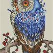Diamond Painting Owl 30 x 40 cm, runde Steine | Bild 2