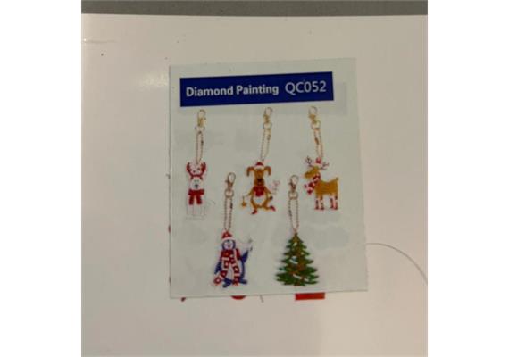 Diamond Painting QC052 Schlüsselanhänger Christmas
