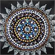 Diamond Painting Schultertasche Mandala 18 x 15 cm | Bild 5