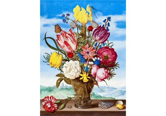 Diamond Painting Set 71085 Flowers 15 x 25 cm