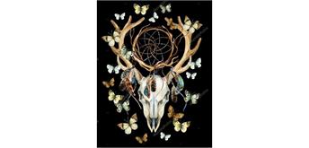 Diamond Painting Set CDP010 Deer Skull 50 x 40 cm