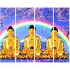 Diamond Painting Set DF003 4 Bilder - Buddha XXL