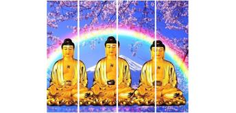 Diamond Painting Set DF003 4 Bilder - Buddha XXL