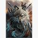 Diamond Painting Set DP20480301 Wolf 35 x 45 cm