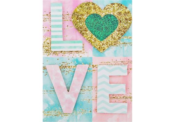 Diamond Painting Set DP2262925 Love 50 x 40 cm