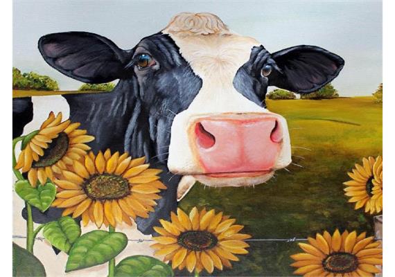 Diamond Painting Set DP2262939 Cow 40 x 30 cm