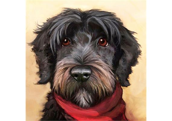 Diamond Painting Set DP2262950 Dog 40 x 40 cm