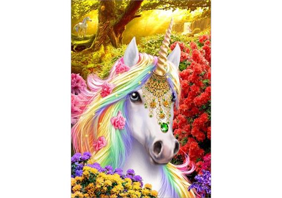 Diamond Painting Set DP2262954 Unicorn 50 x 40 cm