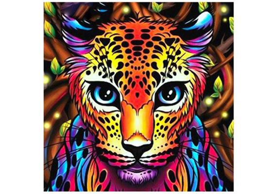 Diamond Painting Set DP22802107 Leopard 40 x 30 cm