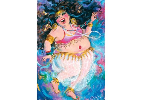 Diamond Painting Set DP2280224 Bellydancer 50 x 40 cm