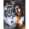 Diamond Painting Set DP2280225 Wolf-Indian 50 x 40 cm