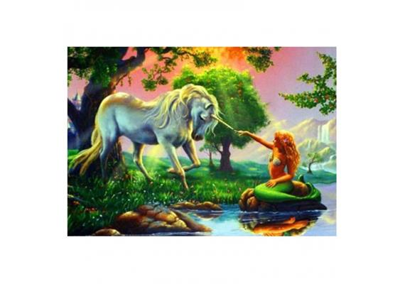 Diamond Painting Set DP2280248 Unicorn 50 x 40 cm