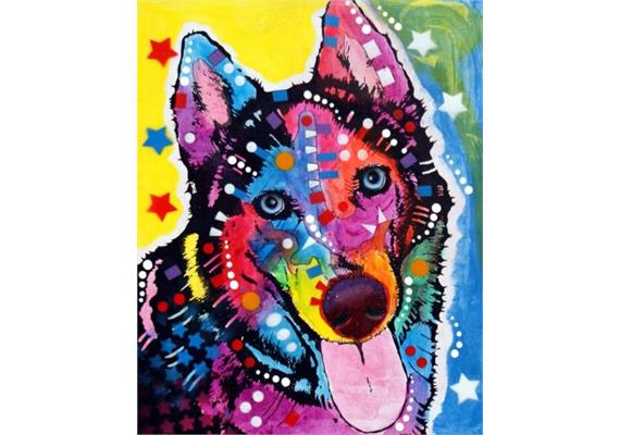 Diamond Painting Set DP2280280 Dog 40 x 30 cm