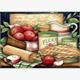 Diamond Painting Set DP2280283 Apple Pie 40 x 30 cm