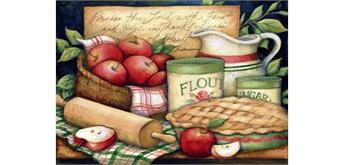 Diamond Painting Set DP2280283 Apple Pie 40 x 30 cm