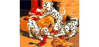 Diamond Painting Set DP23322030 Dogs 50 x 40 cm