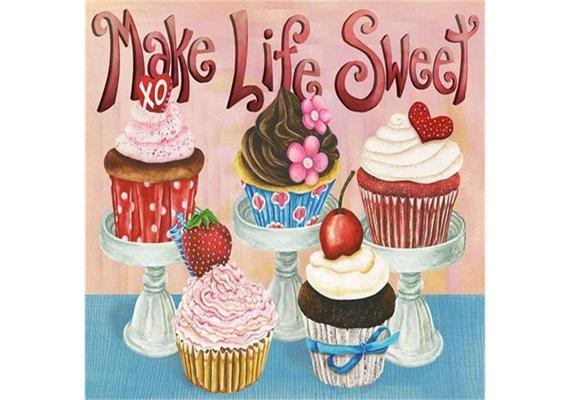 Diamond Painting Set DP24080302 Cake 35 x 45 cm