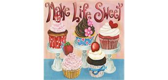Diamond Painting Set DP24080302 Cake 35 x 45 cm