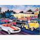 Diamond Painting Set DP24080306 Cars 35 x 45 cm