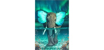 Diamond Painting Set DP254025 Elephant 25 x 35 cm